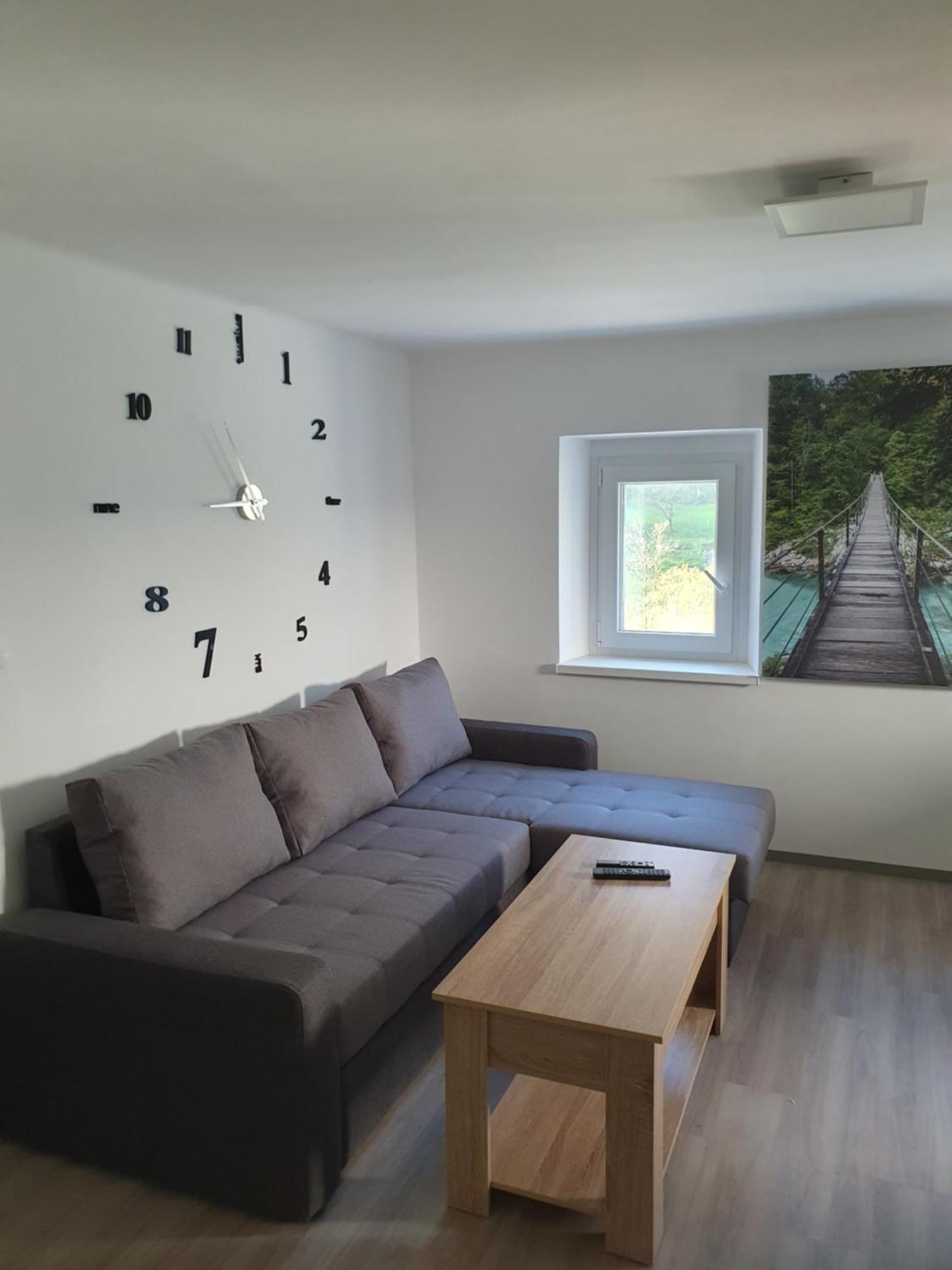 Apartment Ledince Most Na Soci Exterior photo